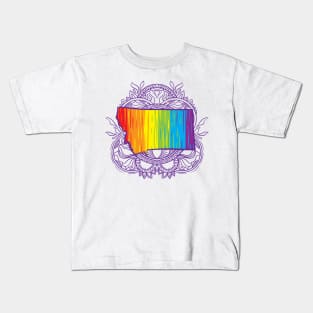 Montana Mandala Pride Kids T-Shirt